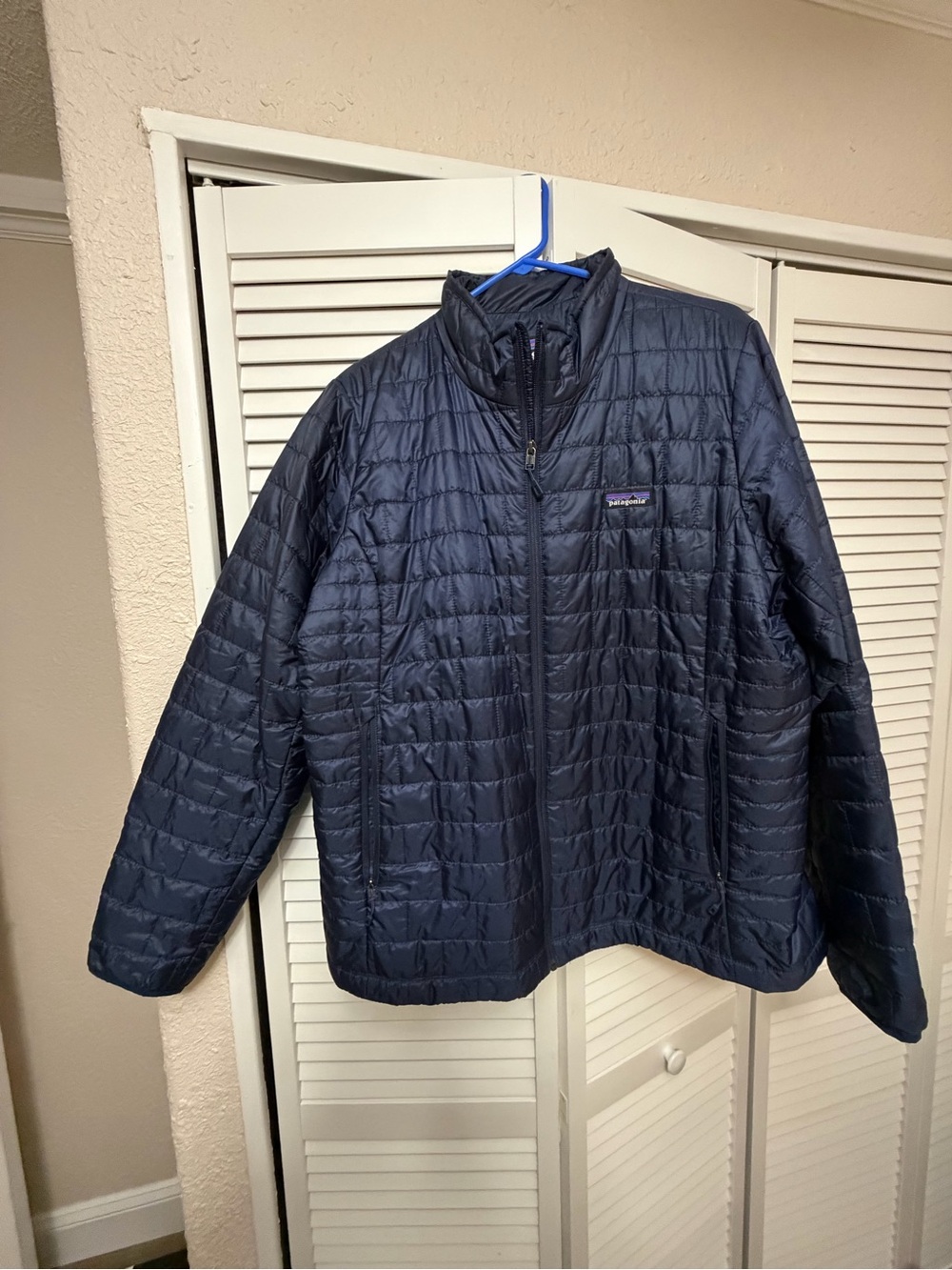 Women’s Patagonia Navy Lightweight Quilted Packable Puffer